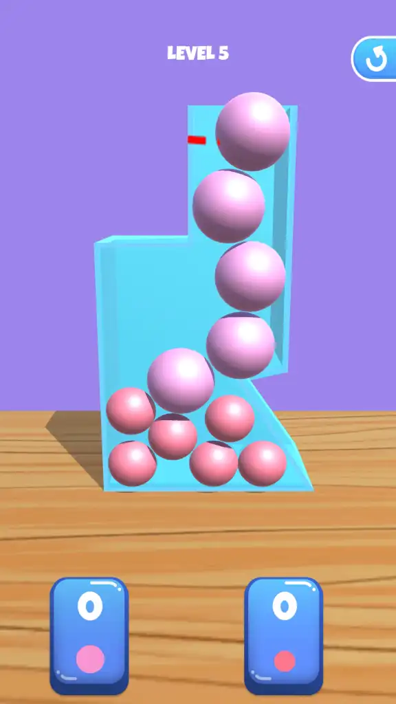 Squeezing Fit Ball SellUnitySourceCode screenshot 4