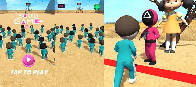 Squid Play Top Trending Game  SellUnitySourceCode screenshot 4