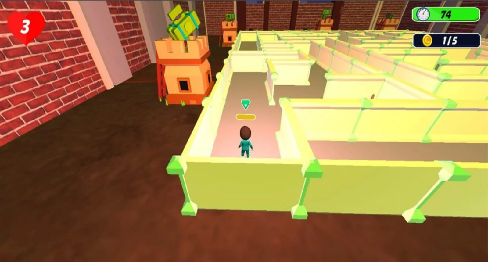 Squid Survival Maze Runner 3 screenshot 2