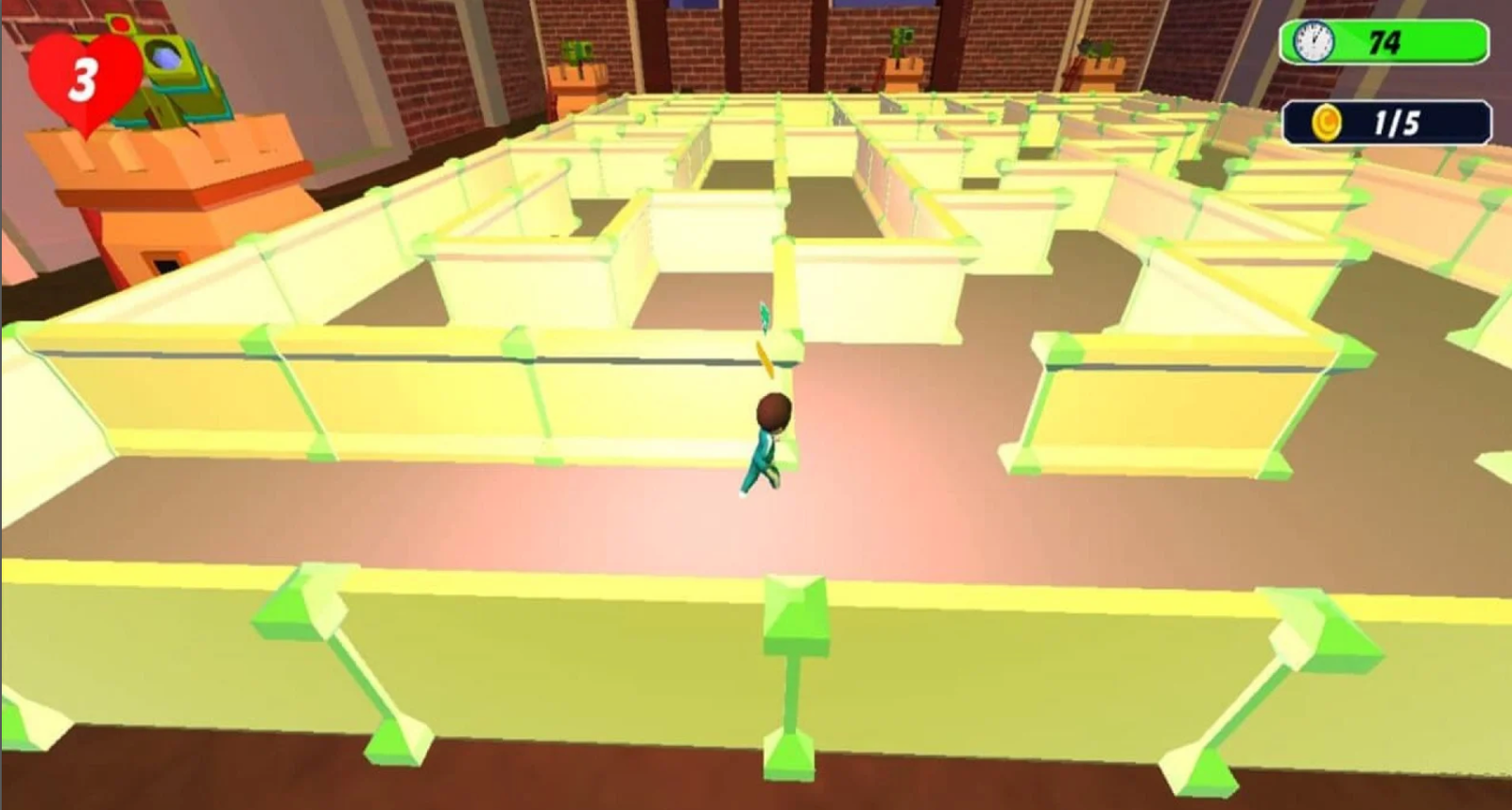 Squid Survival Maze Runner 3 screenshot 3