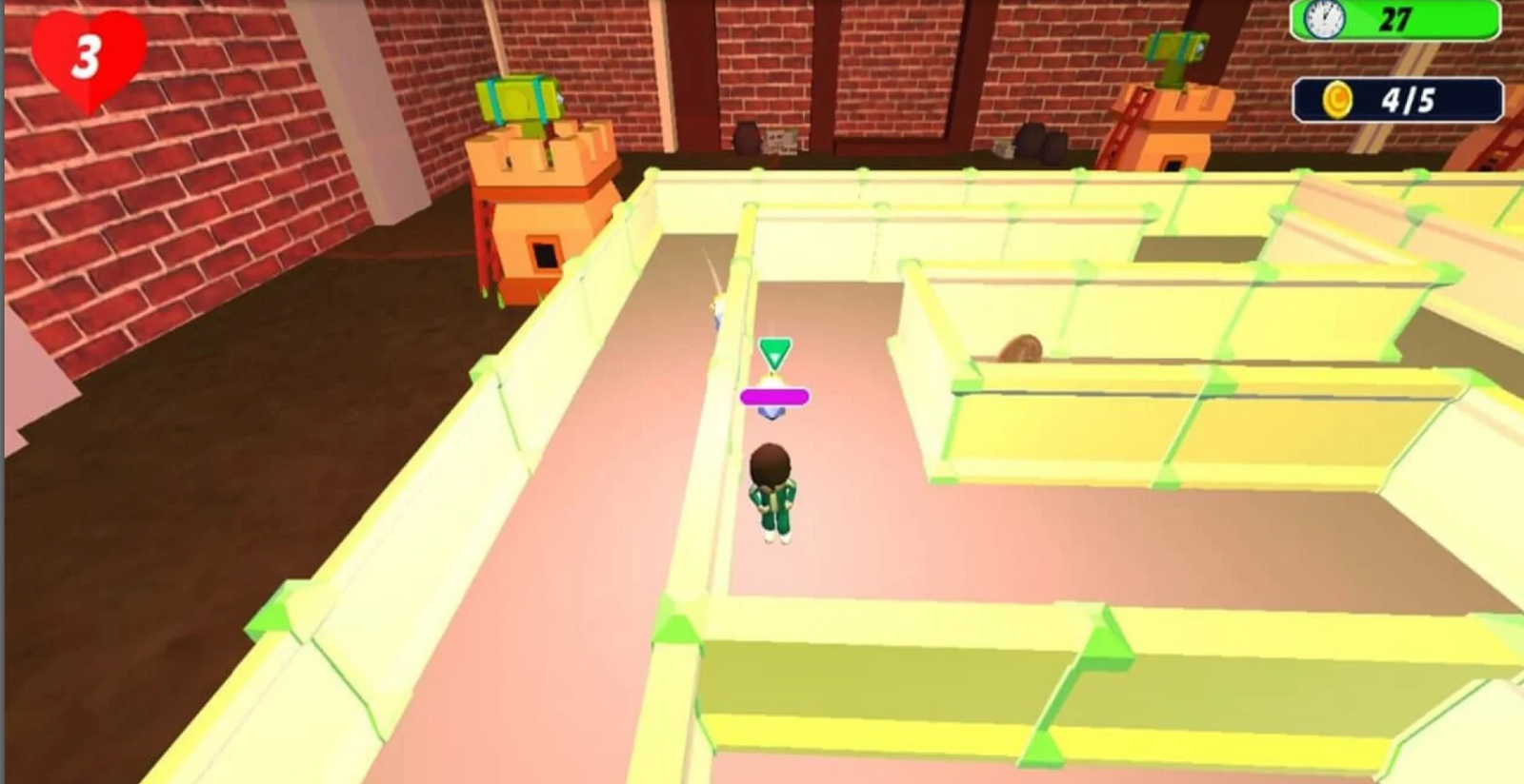 Squid Survival Maze Runner 3 screenshot 4