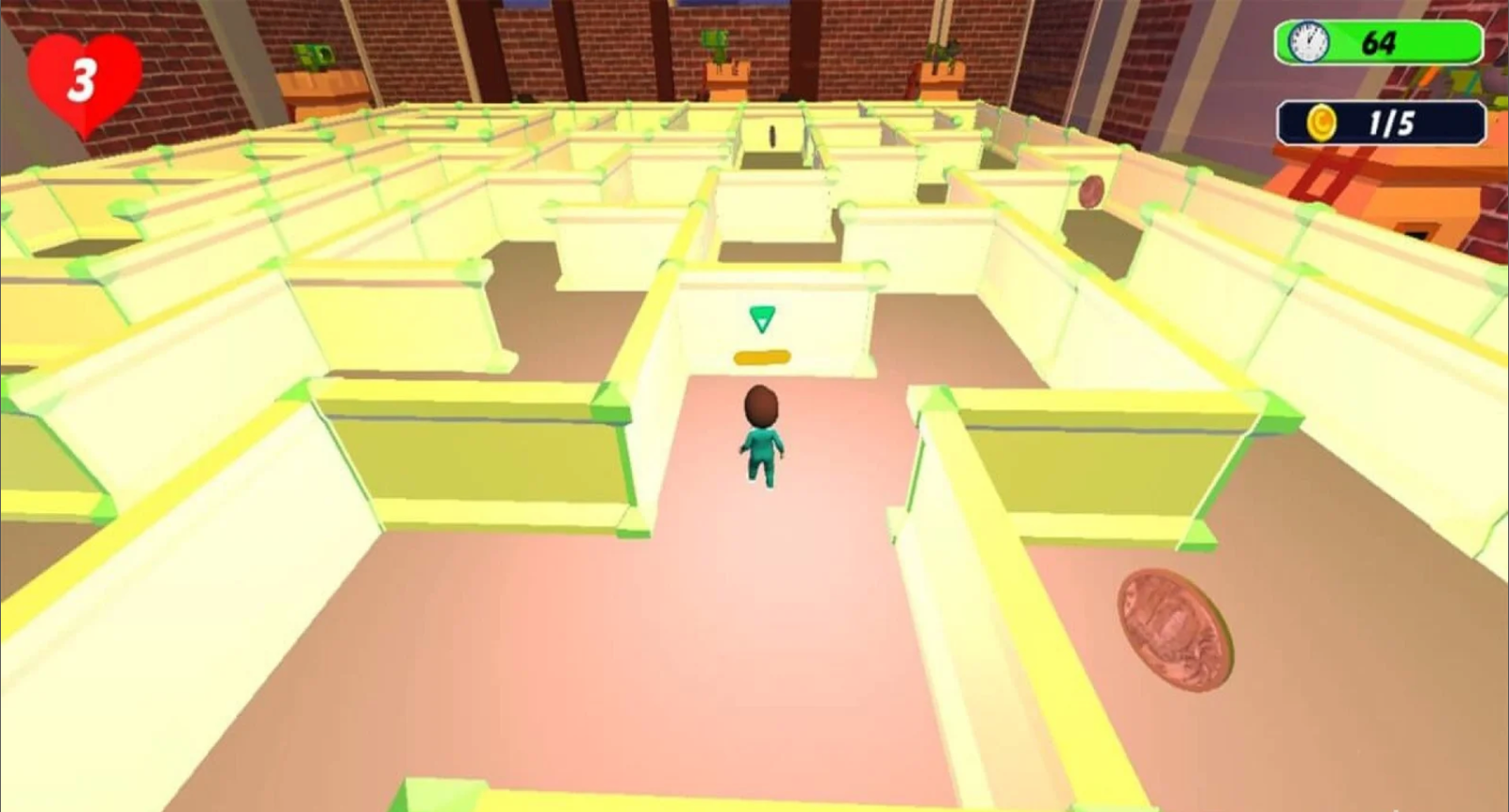 Squid Survival Maze Runner 3 screenshot 5