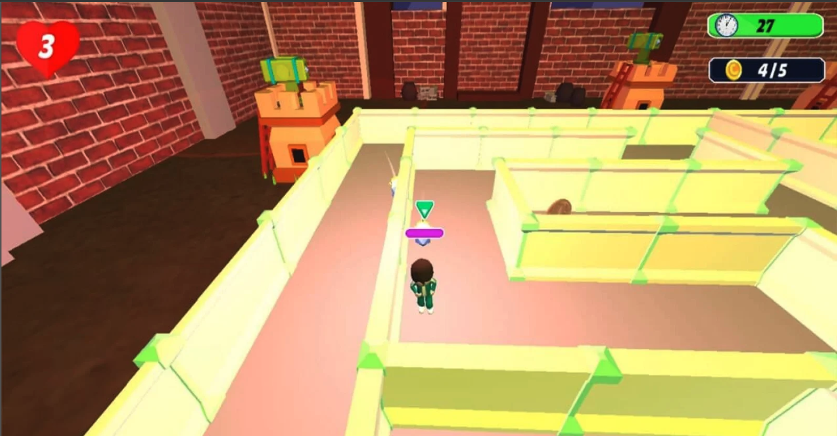 Squid Survival Maze Runner 3D screenshot 4
