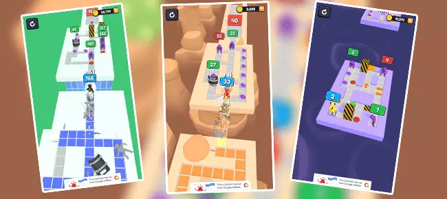 Stacky Dash Fighting Hero – Hyper Casual Game SellUnitySourceCode