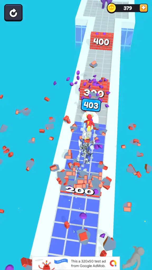 Stacky Dash Fighting Hero – Hyper Casual Game SellUnitySourceCode screenshot 2