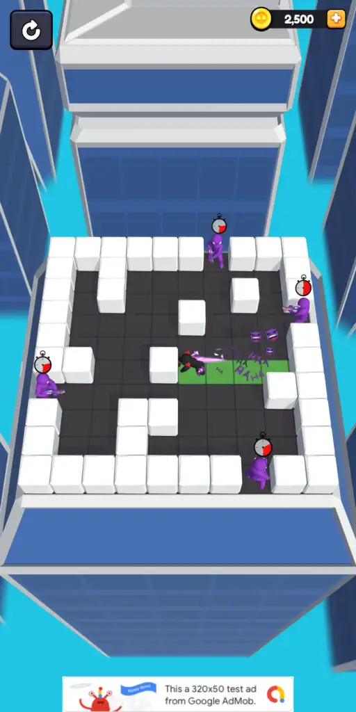 Stacky Dash Flash Hero – Hyper Casual Game SellUnitySourceCode screenshot 5