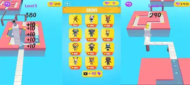 stacky maze 2 – top hypercasual game SellUnitySourceCode screenshot 2