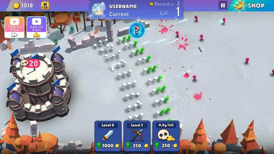 Stick Guys Defense SellUnitySourceCode screenshot 2
