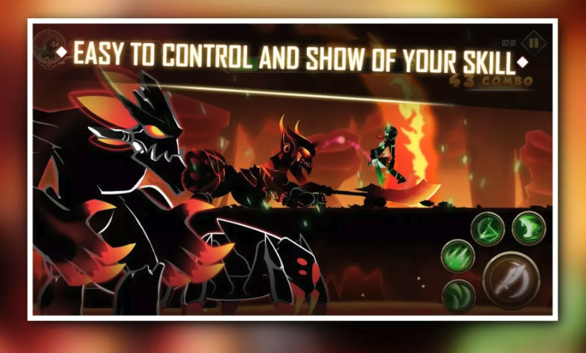 Stickman Epic Battle Shadow Warriors screenshot 3