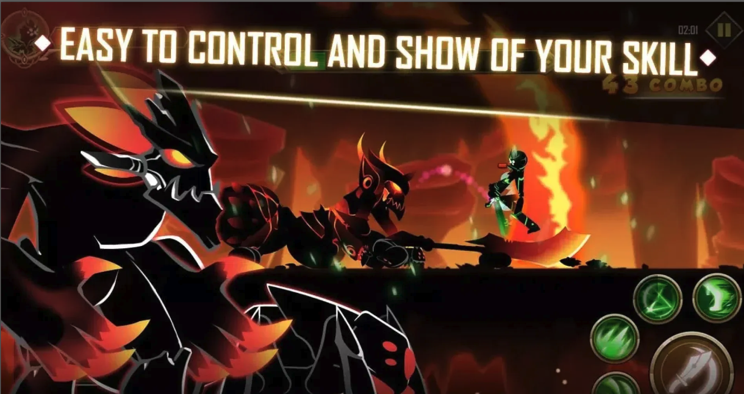 Stickman Epic Battle Shadow Warriors screenshot 8