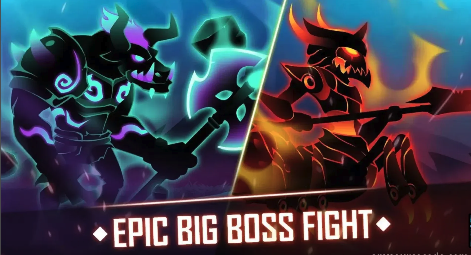 Stickman Epic Battle Shadow Warriors screenshot 11