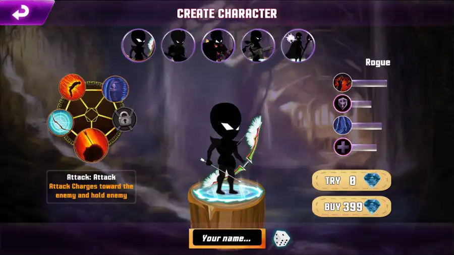 Stickman God SellUnitySourceCode screenshot 3