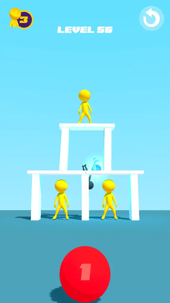 Stickman Knockdown SellUnitySourceCode screenshot 4