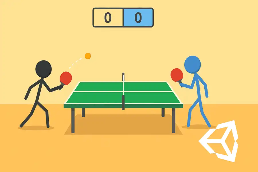 Stickman Ping Pong – Complete Project screenshot 2