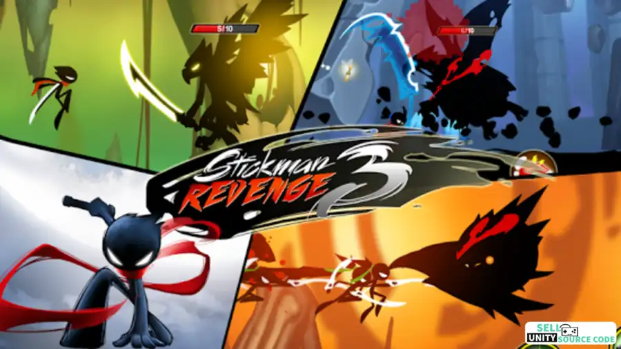 Stickman Revenge 3: Ninja RPG SellUnitySourceCode source code
