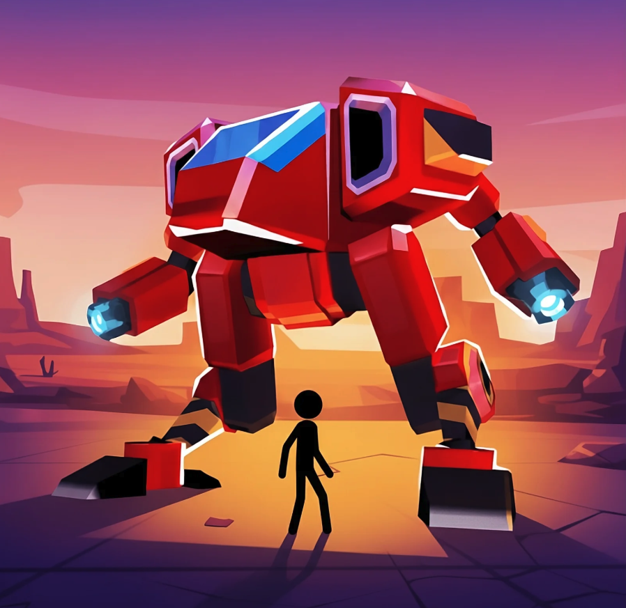 Stickman War Machine Unity Source Code – Sci-Fi Multiplayer Action Shooter Game source code