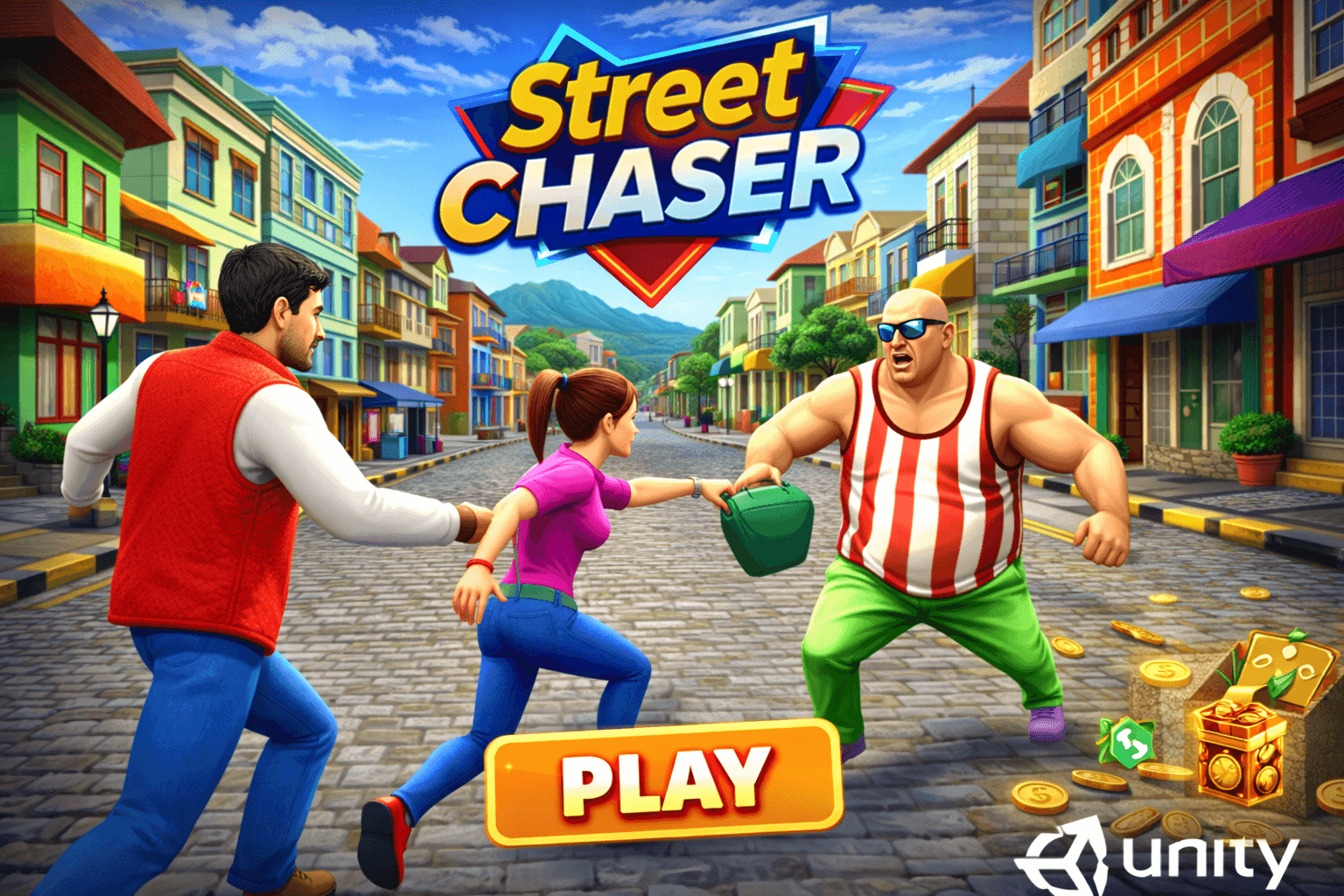 Street Chaser – Robber Chase Runner Game source code