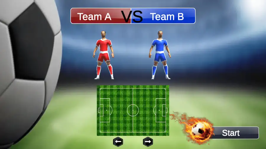 Street Football Game SellUnitySourceCode screenshot 5