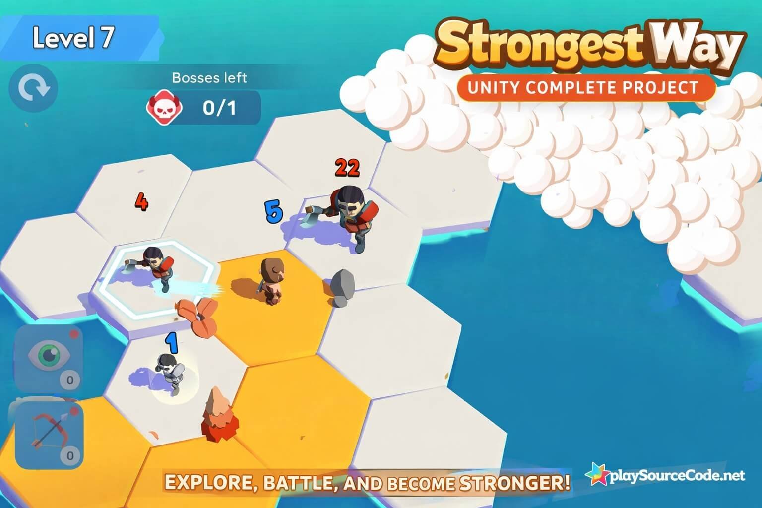 Strongest Way Unity Complete Project source code