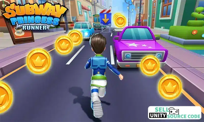 Subway Princess Runner SellUnitySourceCode screenshot 3
