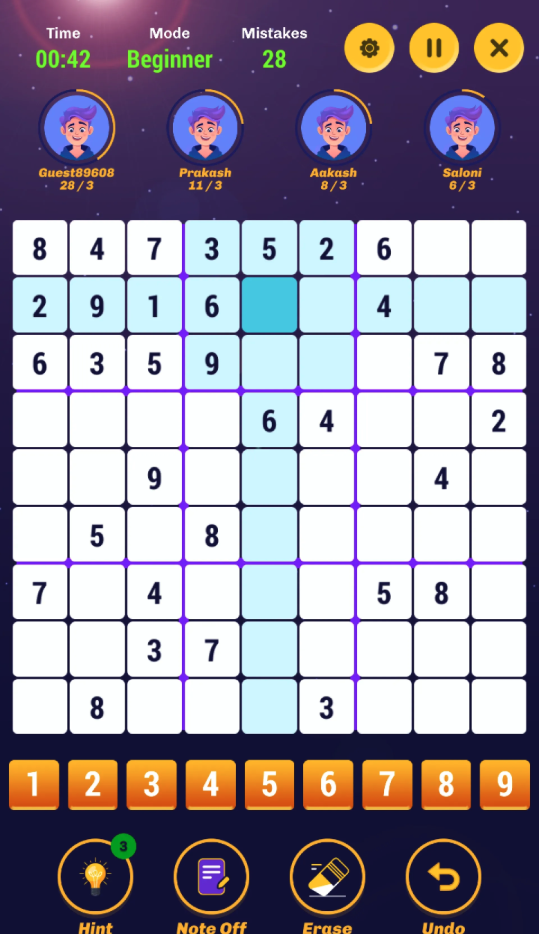 Sudoku Online &amp; Offline Puzzle screenshot 7