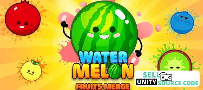Suika Watermelon Merge SellUnitySourceCode screenshot 2
