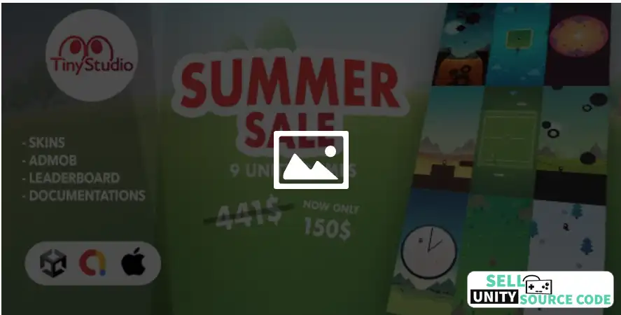 SUMMER SALE - 9 Unity games SellUnitySourceCode screenshot 2