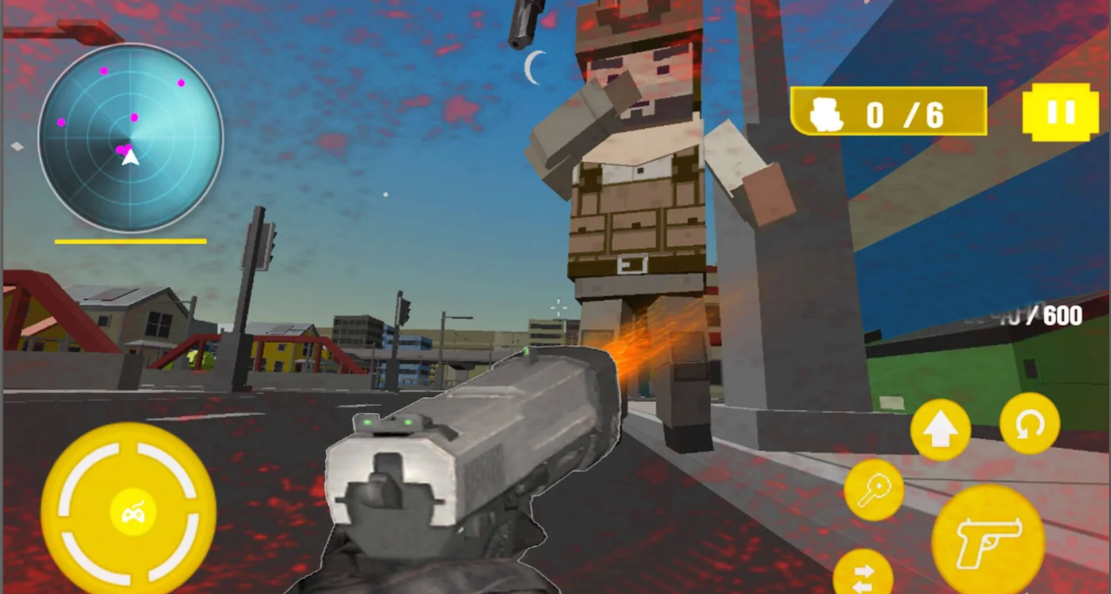 Super Blocky Pixel War screenshot 2