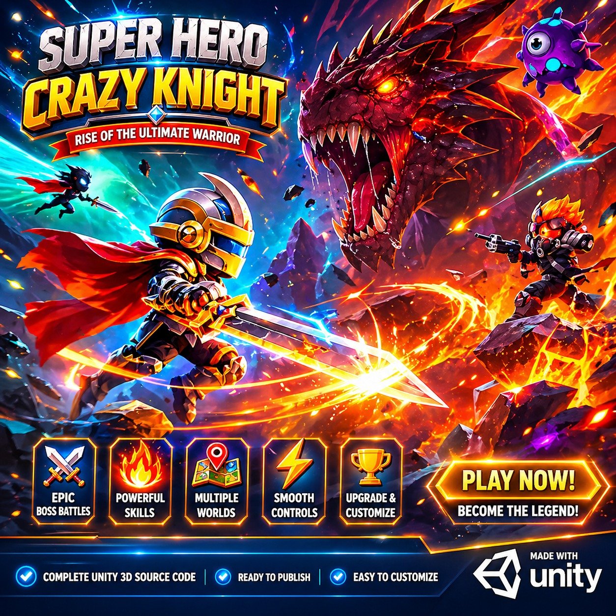 Super Hero - Crazy Knight