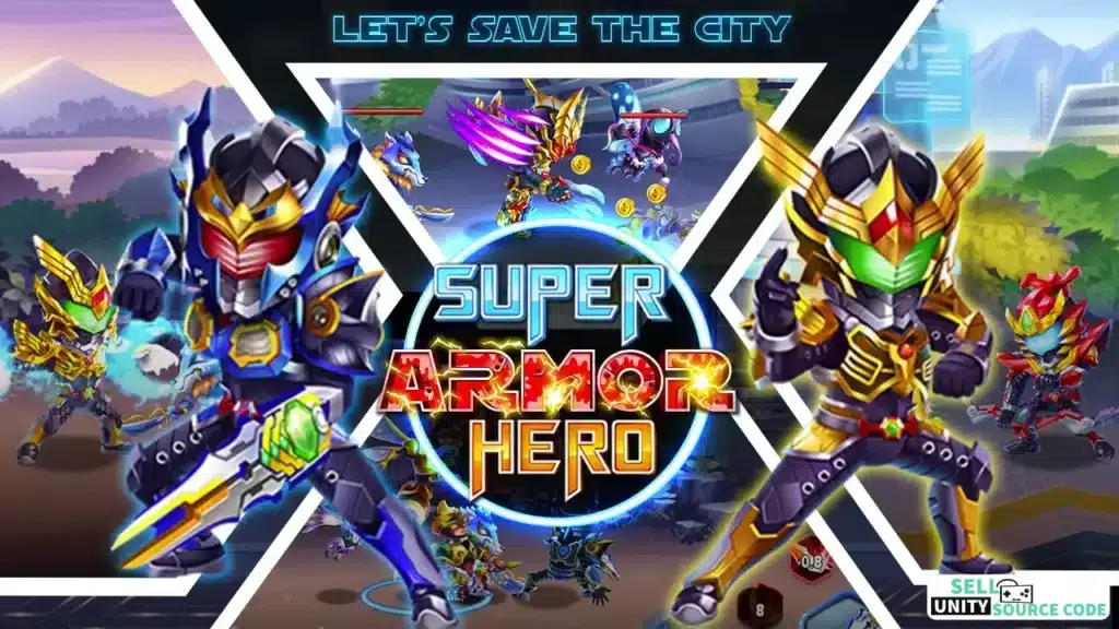 Superhero Armor SellUnitySourceCode screenshot 2