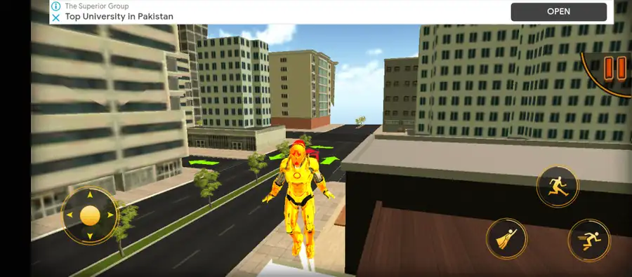 Superhero Fly Pizza Delivery Flying Games 2021 SellUnitySourceCode screenshot 2
