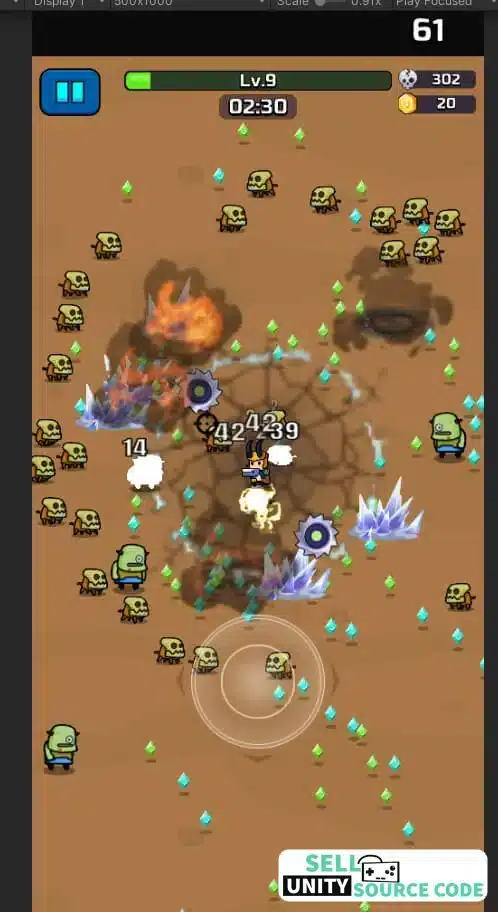Survivol King SellUnitySourceCode screenshot 4