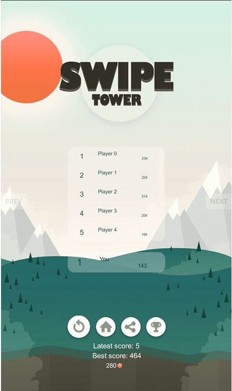 Swipe Tower – Unity project Source Code screenshot 5