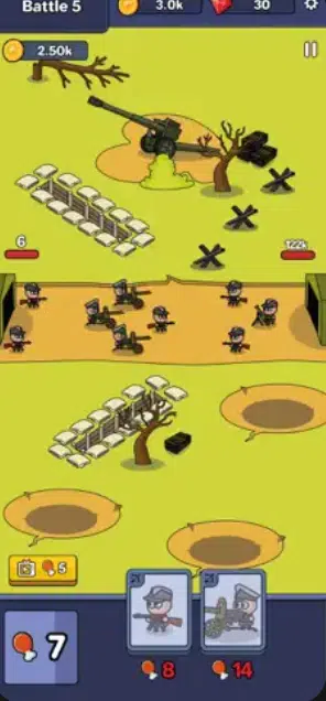 Tactical War Battle Evolution Unity Source Code (Unity 6 Ready) screenshot 2