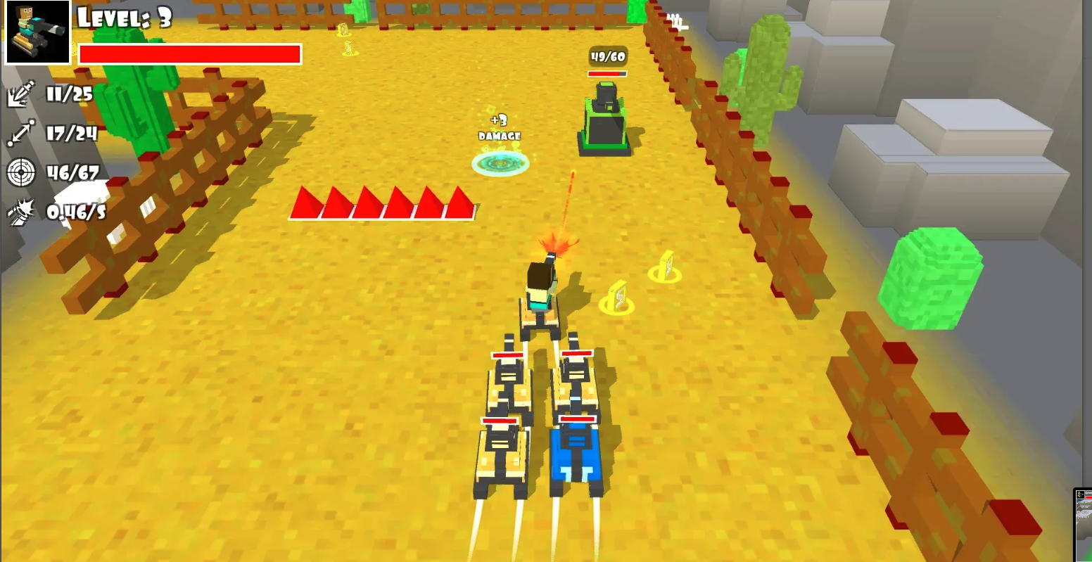 Tankie Snaker Attack screenshot 8