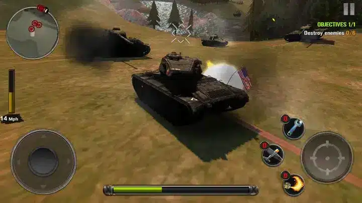 Tanks of Battle: World War 2 SellUnitySourceCode screenshot 3