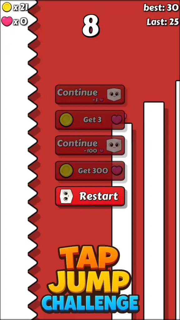 Tap Jump Challenge Casual Game SellUnitySourceCode screenshot 4