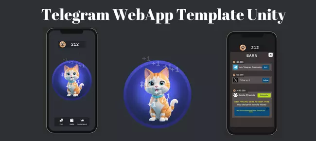 Telegram WebApp Template Unity SellUnitySourceCode source code