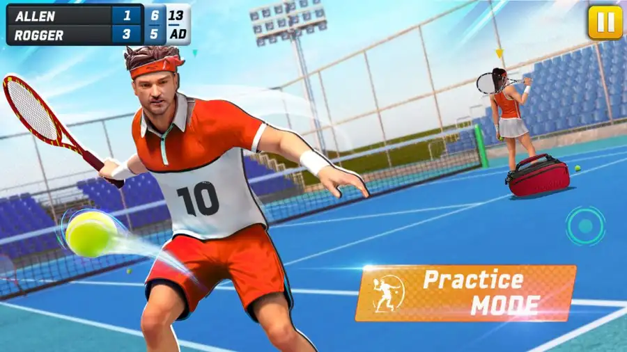 Tennis Game 3D Unity Source Code SellUnitySourceCode screenshot 3