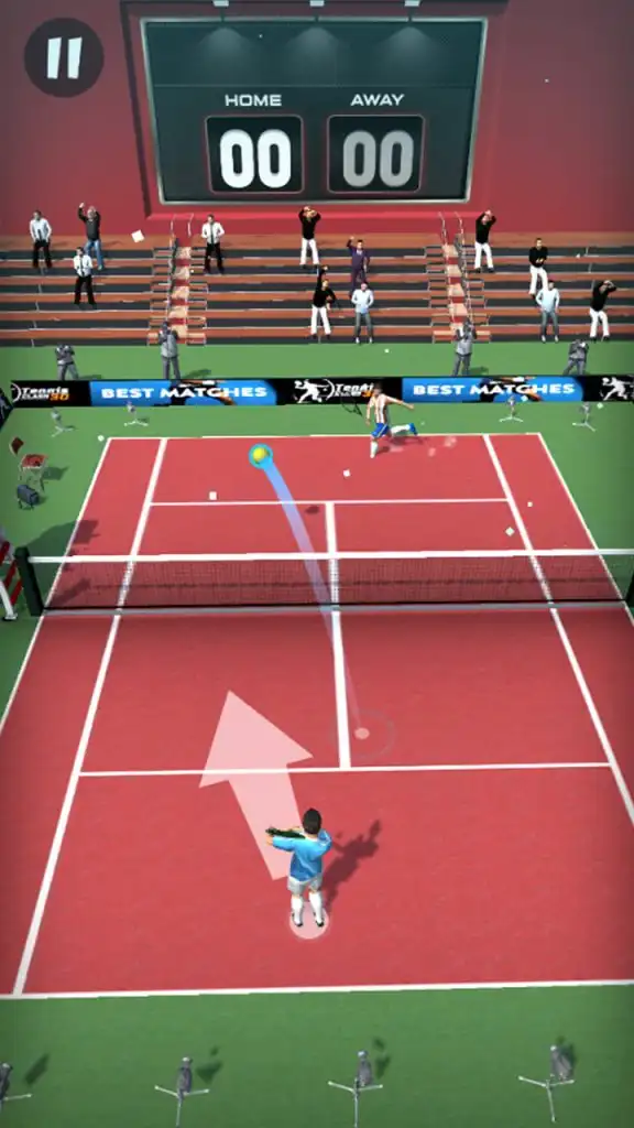 Tennis Game 3D Unity Source Code SellUnitySourceCode screenshot 5