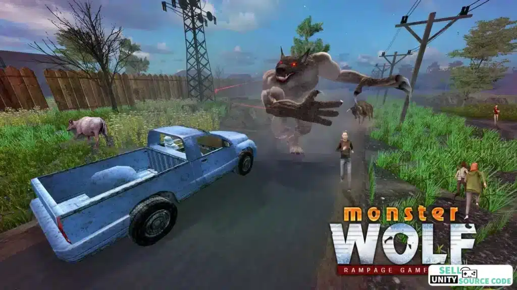 The Wolf Simulator : Angry Wild Animal Games SellUnitySourceCode screenshot 3