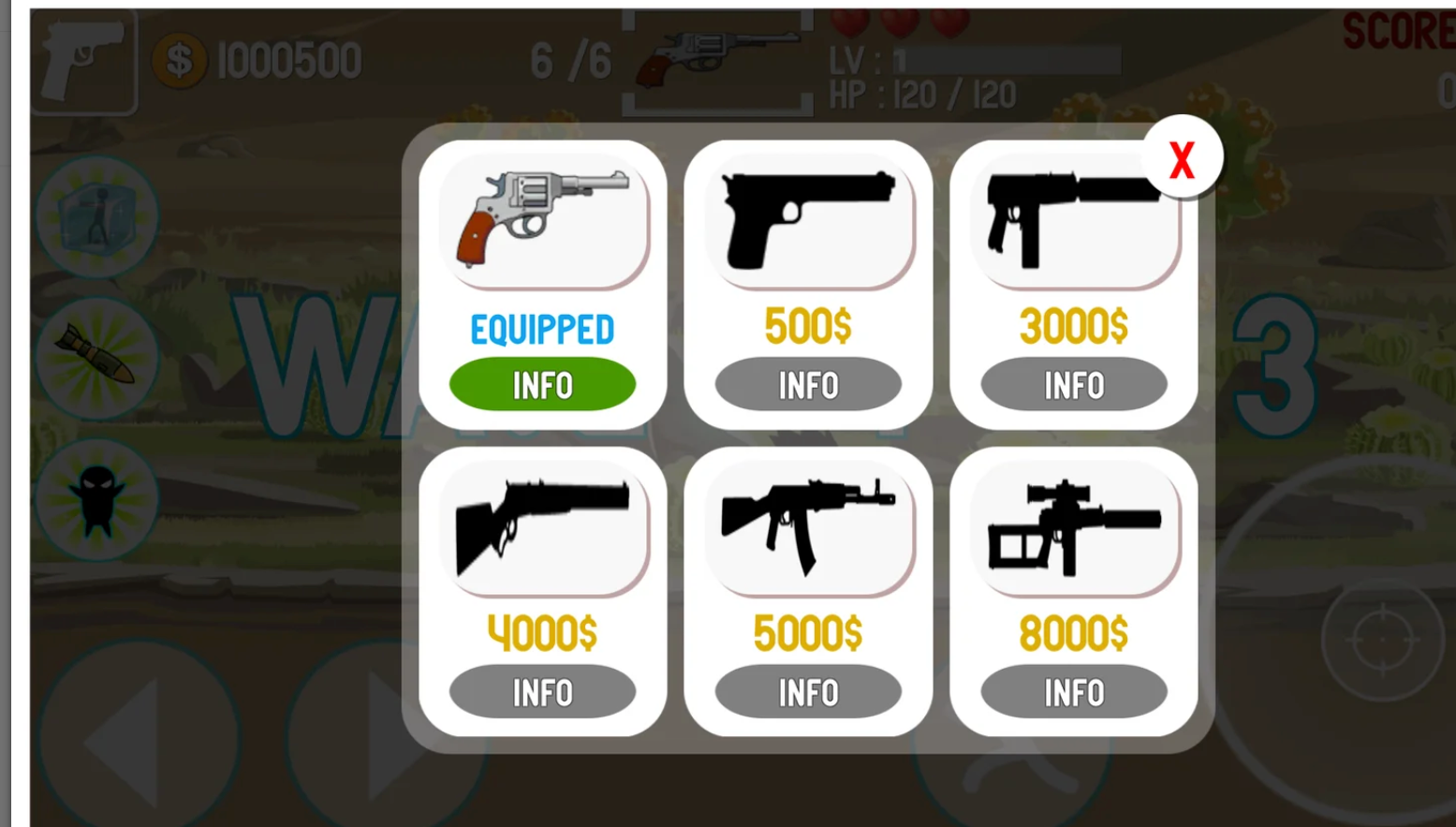 Tiny Hero - Unity 2D Survival Shooting Game Template screenshot 3