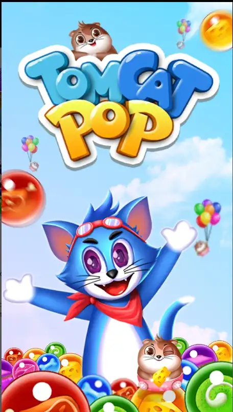 Tomcat Pop: Bubble Shooter SellUnitySourceCode screenshot 4