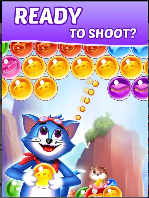 Tomcat Pop: Bubble Shooter SellUnitySourceCode screenshot 5