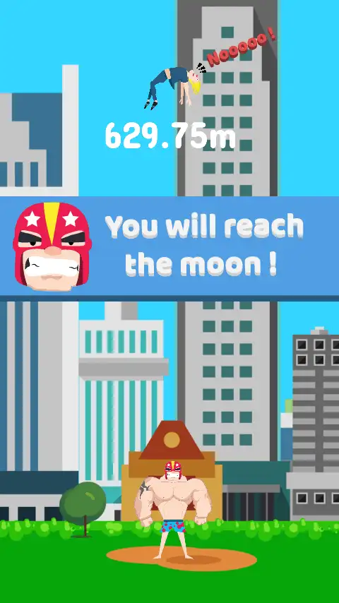 Toss the Buddy: Sky Jump Challenge SellUnitySourceCode.com screenshot 3