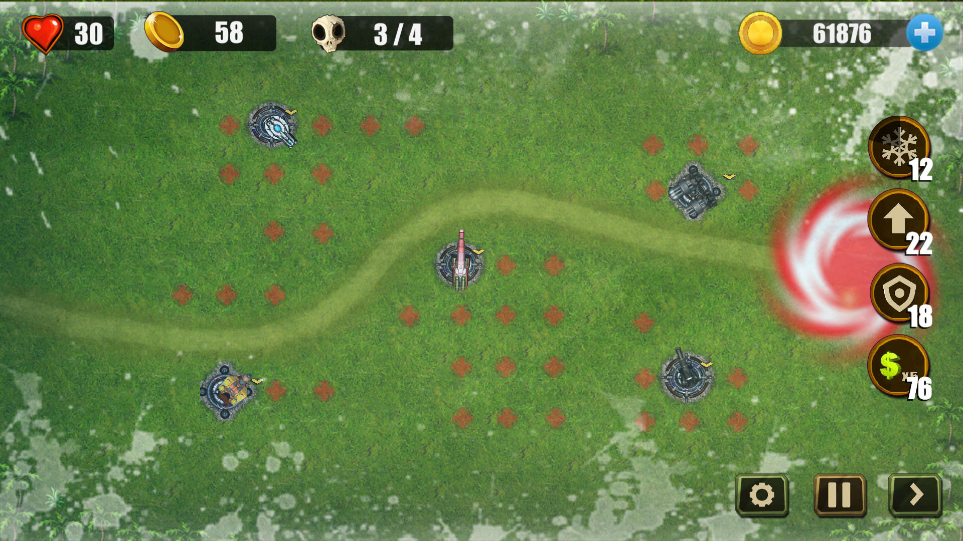 Tower Defense Deluxe Unity Project (120 Levels) screenshot 9