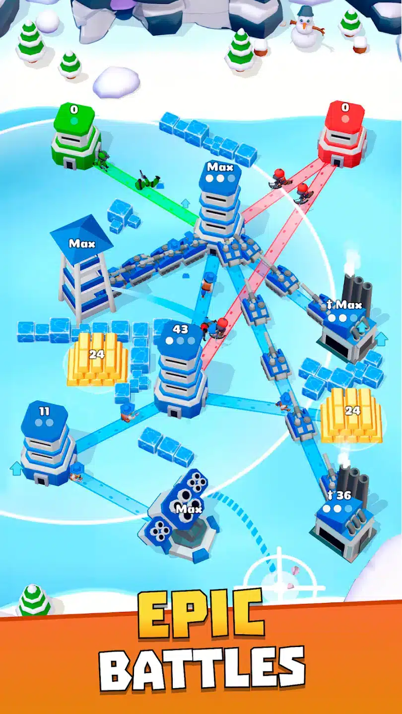 Tower War - Tactical Conquest SellUnitySourceCode screenshot 4