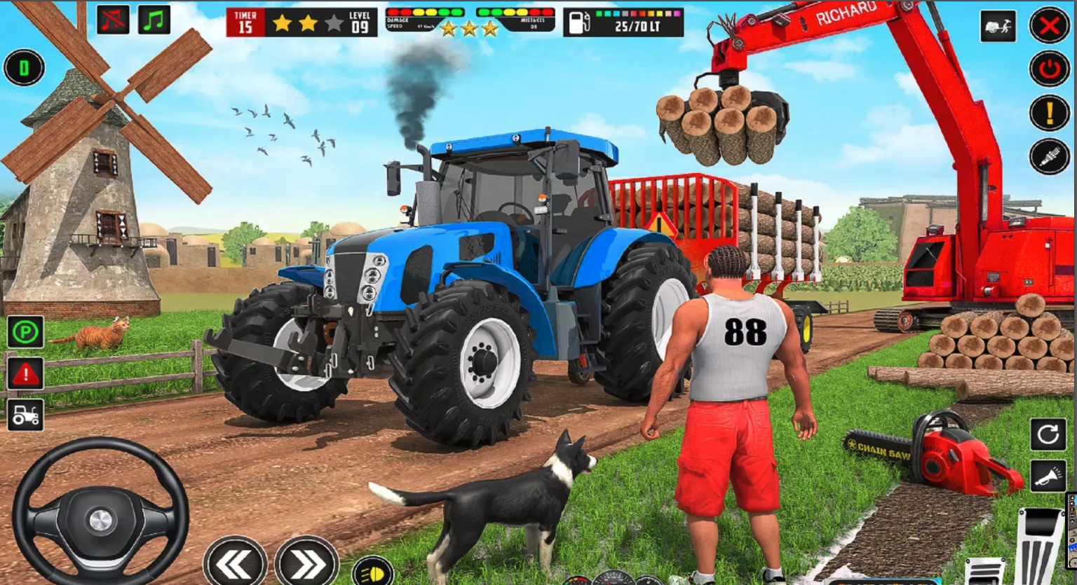 Tractor Farming - Tractor Games screenshot 4
