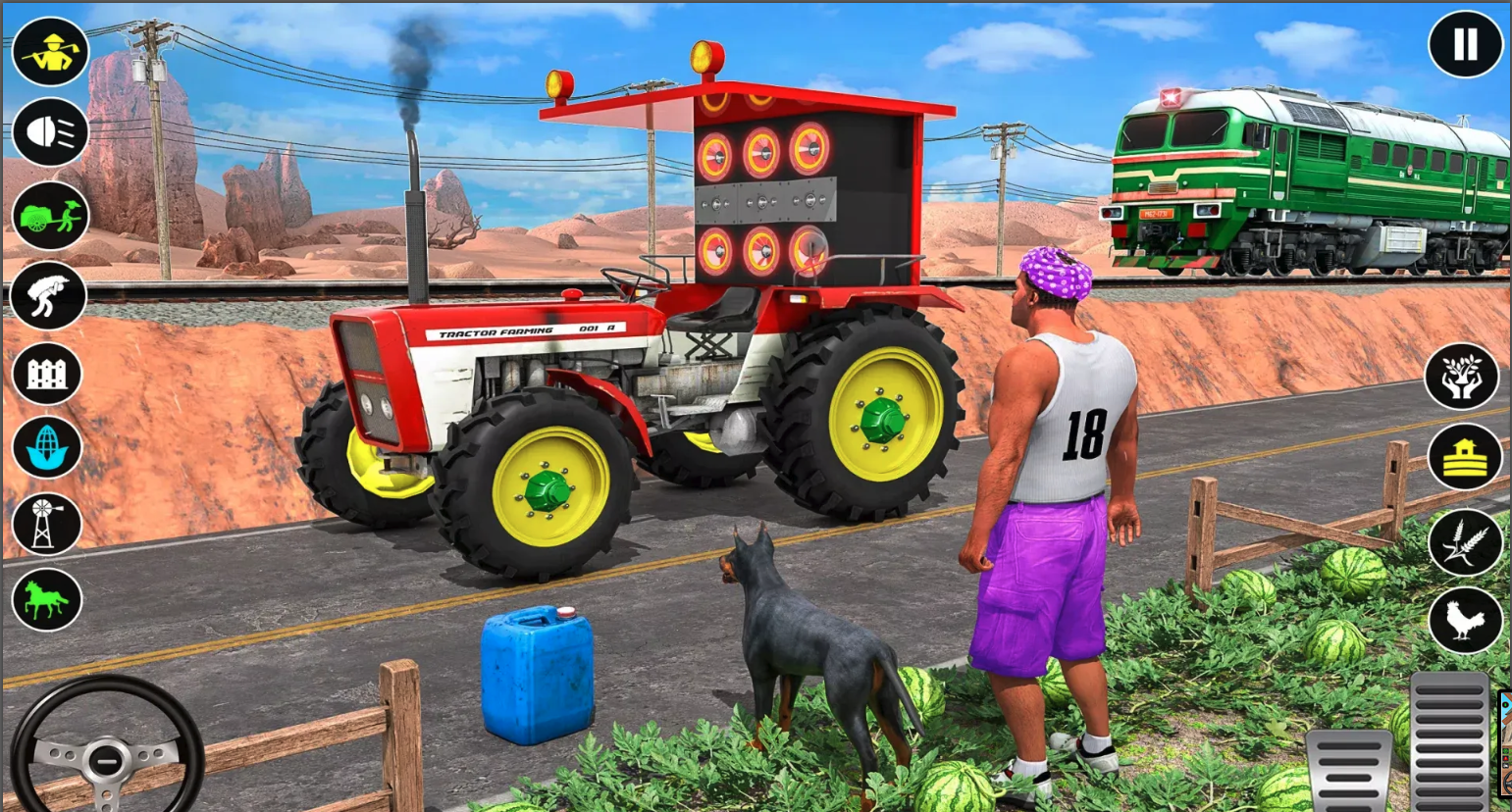 Tractor Farming - Tractor Games screenshot 5