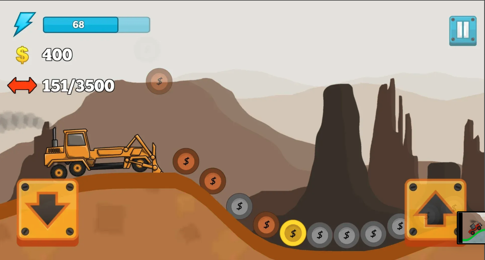 Tractor Hill Racing screenshot 3